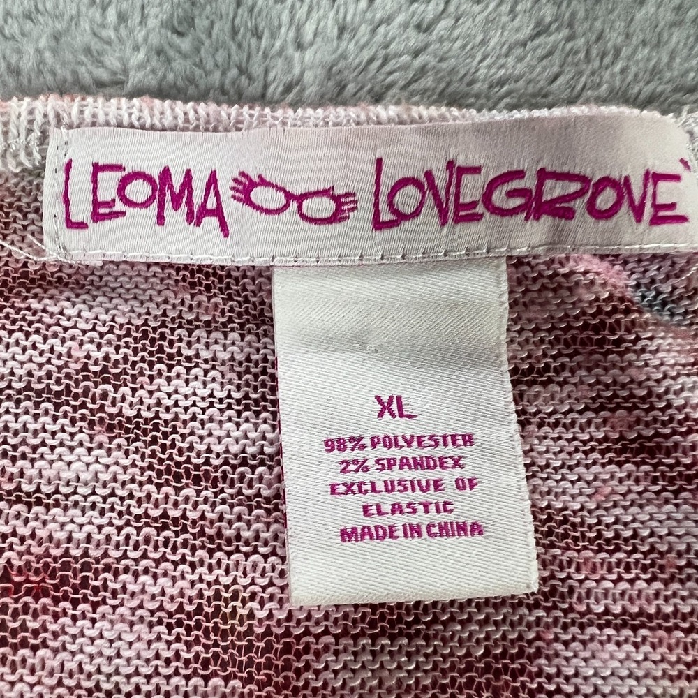 Leoma Lovegrove Open Cardigan Womens Sz XL  Butterfly Wearable Art Knit Kimono - Picture 8 of 12